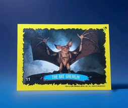 Gremlins 2 Vintage 1990 Topps Sticker #11 The Bat Gremlin Green Border N... - $5.00