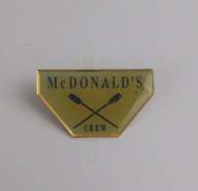 Vintage McDonald's Crew Oars McDonald's Employee Lapel Hat Pin - $7.28