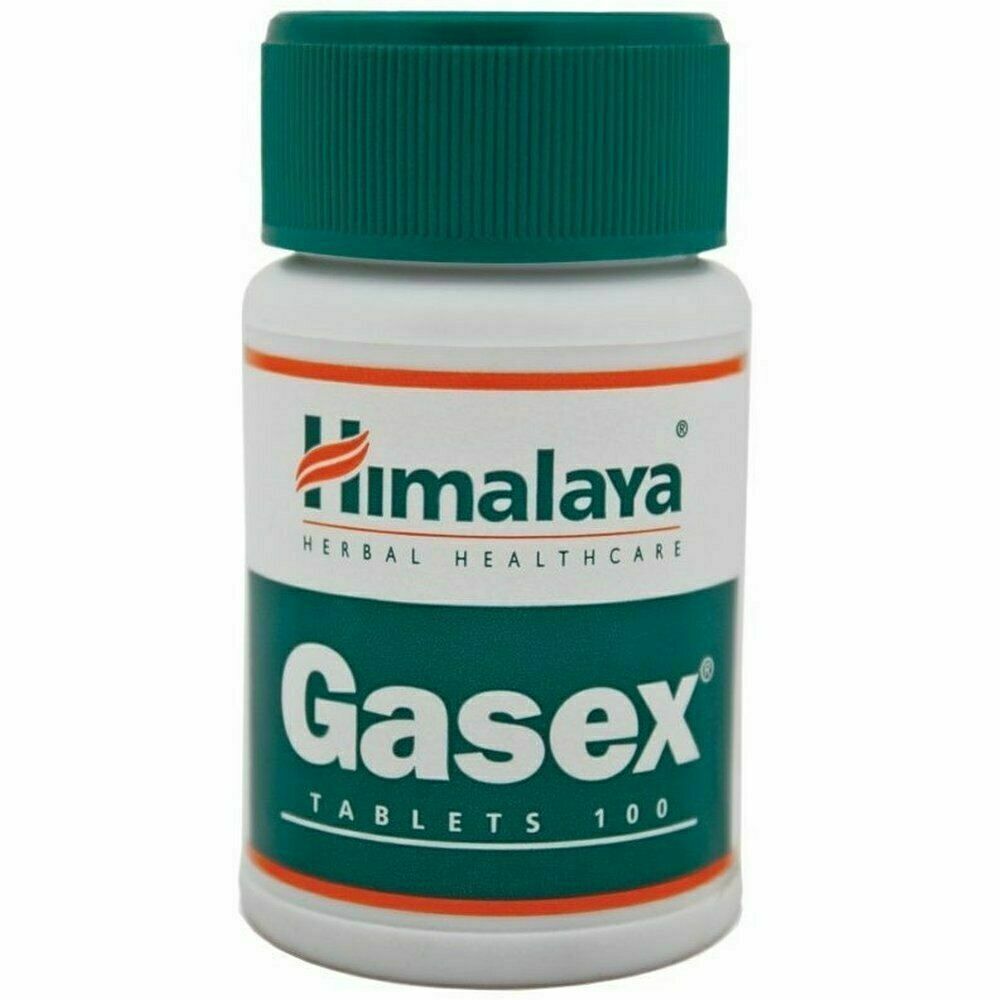 Himalaya Gasex Tablets (100 tab) Each | Free Shipping - $9.30