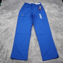 Cherokee Pants Womens XS Casual Workwear Traditional Classic Blue Scrub Bottoms - £17.87 GBP