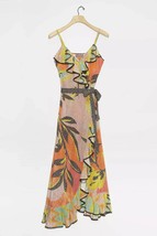 Nwt Anthropologie Kathryn Wrap Maxi Dress By Bhanuni 0 - £64.13 GBP