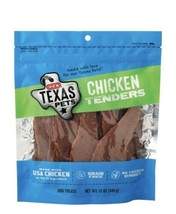 HEB TEXAS PETS CHICKEN DOG TREATS chicken tender. 12 oz bag pack of 2 - £35.38 GBP