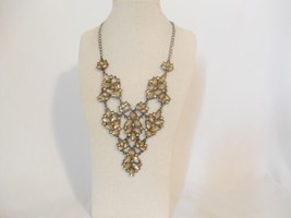 Thalia Sodi GreyTone Marquise &amp; Round Crystal Statement Necklace H113$39 - $15.35