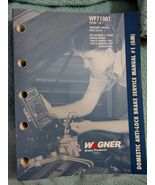 1996 Wagner Brake Products Domestic Anti-Lock Service Manuals 1 &amp; 2 WP71001 - $368.84 MXN