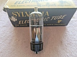  Vintage Slyvania Electronic Vacuum Tube 6CL5 Untested - £7.97 GBP