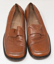 BCBG Maxazria Mens Loafer Leather Dress Shoes Brown 14 D - £23.46 GBP