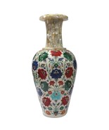 Hand Carving Work Flower Pot With Royal Look White Marble Decorative Flo... - $1,213.84 CAD