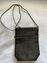 Maruca Crossbody Small Bag Purse Grey Pewter Handmade in Boulder - £27.07 GBP