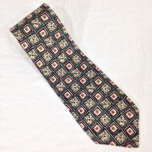 Ambassador Mens Tie Green 100% Silk Made in Italy 57x3.75 New - £11.96 GBP