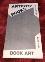 VTG Artists Books Book Art VCU Booklet 1986 Edna Lazaron Exhibition Herm... - $12.99