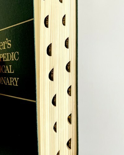 Taber's Cyclopedic Medical Dictionary 9th Ed 1963 Encyclopedia Antique SSMED Item image 6