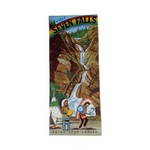 Vintage 1950s Colorado Springs Seven Falls and South Cheyenne Canyon Brochure - £11.00 GBP