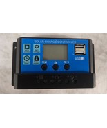 Solar Charge Controller Panel 12V/24V 10A 20A 30A 40A 50A 60A 100A LCD D... - $6.96