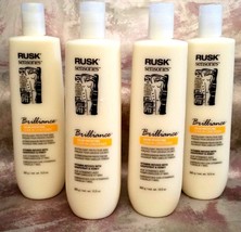 4 RUSK SENSORIES Brilliance Color Protecting  Leave in Conditioner  13.5 oz Lot - £28.16 GBP