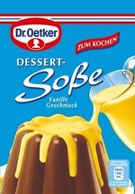 Dr.Oetker Dessert Sauce: VANILLA -3pc- Made in Germany - £7.36 GBP