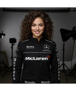 Mercedes-Benz McLaren Racing Satin Jacket – Black Edition - €128,74 EUR+
