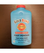 Gold Bond Foot Powder WITH TALC 10 oz Medicated Max Strength Original Fo... - €25,74 EUR