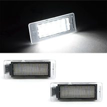 Octane Lighting White LED Light Rear License Plate Frame Bulbs Pair Fits 10-14 C - £14.20 GBP