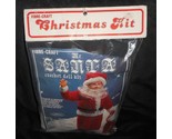 NEW VINTAGE 1982 FIBRE-CRAFT CHRISTMAS KIT MR SANTA CLAUS CROCHET DOLL #... - £26.57 GBP