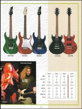 Ibanez GRX &amp; GAX Series guitar ad with specs Dave Uhrich Fletcher Dragge - £3.31 GBP