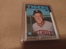 1986 Topps Sparky Anderson  - £0.19 GBP