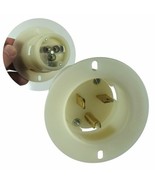 Marinco Power Products Flanged Inlet #5378 Lot of 2pcs - $21.64 CAD