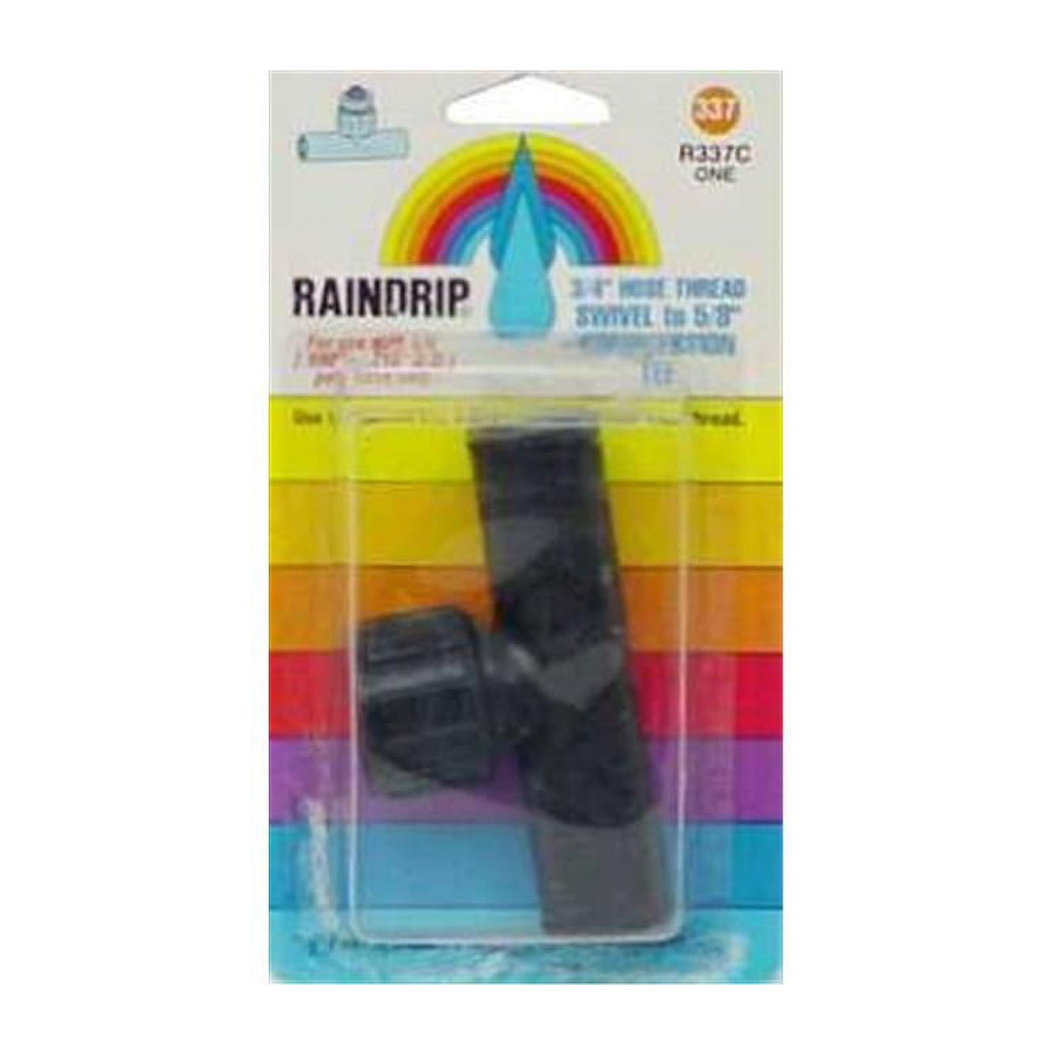 Raindrip 0.75 x 0.62 in. Hose Thread Swivel Compression Tee - $19.86
