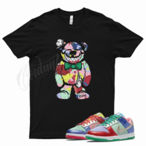 Black TEDDY T Shirt for N Dunk Low WMNS Sunset Pulse Metallic Multi Color  - £20.38 GBP+