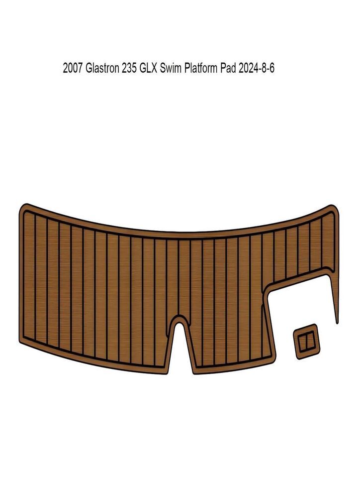 2007 Glastron 235 GLX Swim Platform Pad Boat EVA Foam Faux Teak Deck Flo... - $300.00