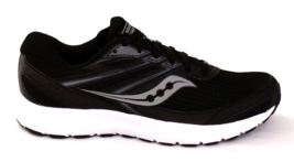 Saucony Black Cohesion 13 Running Shoes Sneakers Men&#39;s 10.5 - £59.84 GBP