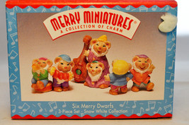 Hallmark - Six Merry Dwarfs - 3-Piece Set - Merry Miniatures - Classic Ornament - £10.24 GBP