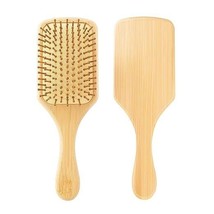 Wooden Hair Brush with bamboo bristles for Women &amp; Men - £11.59 GBP