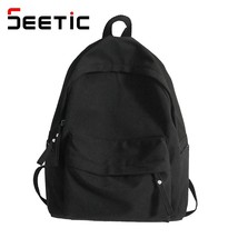 Multi-Pockets Backpack Women Waterproof Nylon School Bag Fashion Waterproof Back - £26.76 GBP