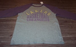 Women&#39;s Teen Los Angeles Lakers Nba Basketball T-shirt Large New w/ Tag - £15.82 GBP