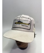 VINTAGE BELL Helicopter AH-1T  SUPER COBRA MILITARY Snapback Hat Rare Pu... - £36.76 GBP