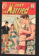 Just Married #61 1968-Charlton-Swimsuit cover-Bride panels-Higher grade-VF - $115.43