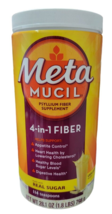 Metamucil Psyllium Fiber Suppl. 4 in 1 Unflavored Real Sugar 28.1oz Exp 2026 - £18.98 GBP