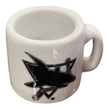 San Jose Sharks NHL Vintage Franklin Mini Gumball Ceramic Hockey Mug In Case - $4.02