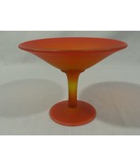 Dish Candy Nut Compote Retro Pedestal Style Matte Finish - $623.75 MXN