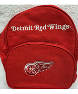 Red Detroit Redwings Mini Backpack, Excellent Condition  RN 102393 - £16.52 GBP