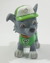 Paw Patrol Rocky Action Packed Pup Figure Green (INCOMPLETE WITHOUT BACK... - $6.80 CAD