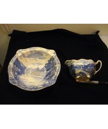 Johnson Brothers Olde English Countryside BLue/Multi Square Soup Plate +++ - $44.55