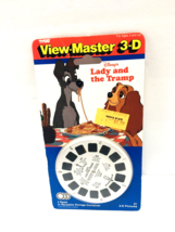 Vtg Sealed 1991 VIEW-MASTER 3-D Walt Disney Lady And The Tramp 3 Reels New - £89.70 GBP