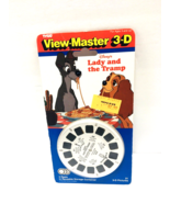 VTG SEALED 1991 VIEW-MASTER 3-D WALT DISNEY LADY AND THE TRAMP 3 REELS NEW - $155.90 CAD