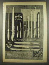 1956 Gerber Legendary Blades Advertisement - £14.54 GBP