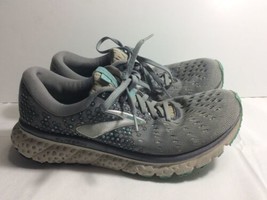 Women&#39;s BROOKS Glycerin 17 Running Athletic Shoes_MInt Green Gray_Size 9 B M - £14.21 GBP