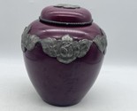 Vintage Denmark Red Urn Vase Pottery MCM - $99.99