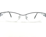 Iyoko-Inyake Brille Rahmen IY574 Col.164 Schwarz Weiß Rechteckig 51-19-140 - £72.81 GBP