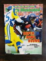 Sports Illustrated January 20, 1986 Jim McMahon Chicago Bears 324B - £5.44 GBP