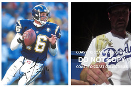 Ryan Leaf signed San Diego Chargers 8x10 football photo COA Proof autographed - £85.44 GBP